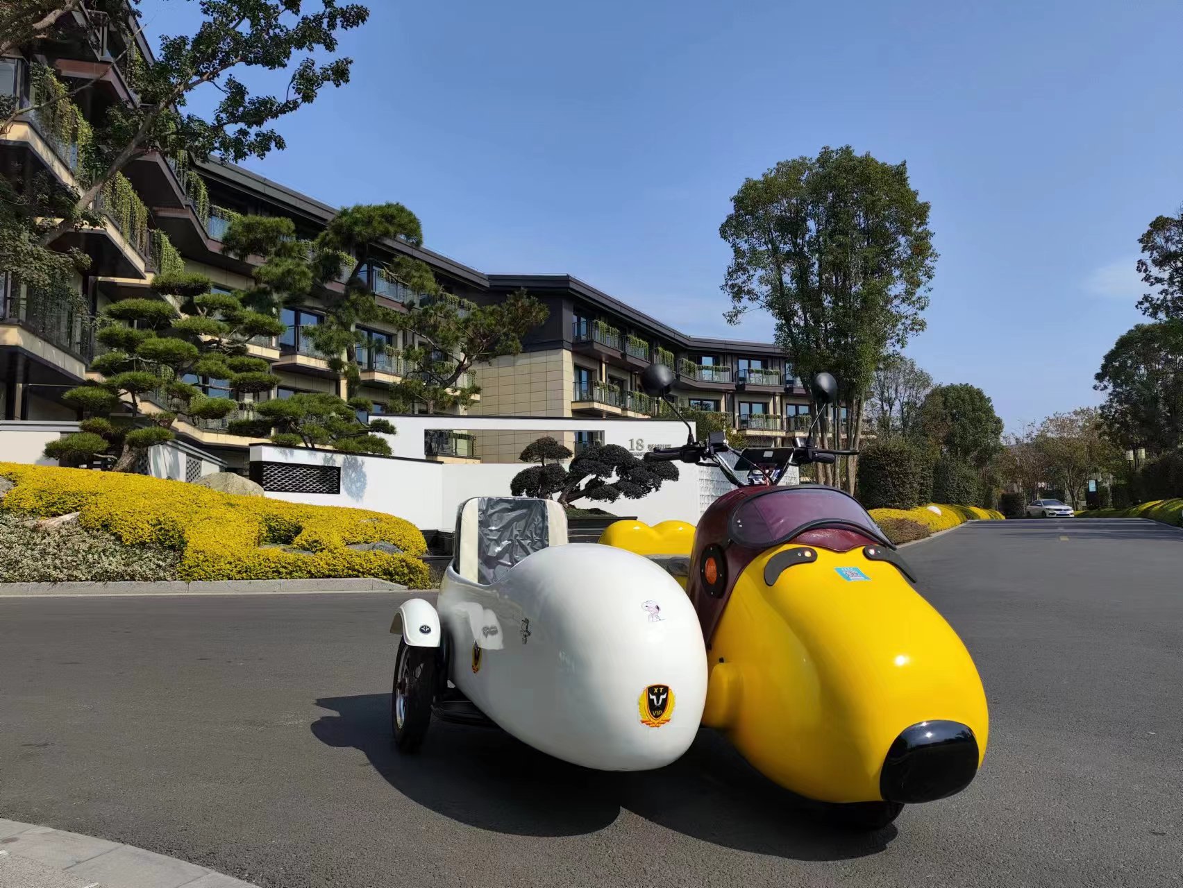 共享旅游观光代步车 智能扫码一键归还 全国免费投放合作